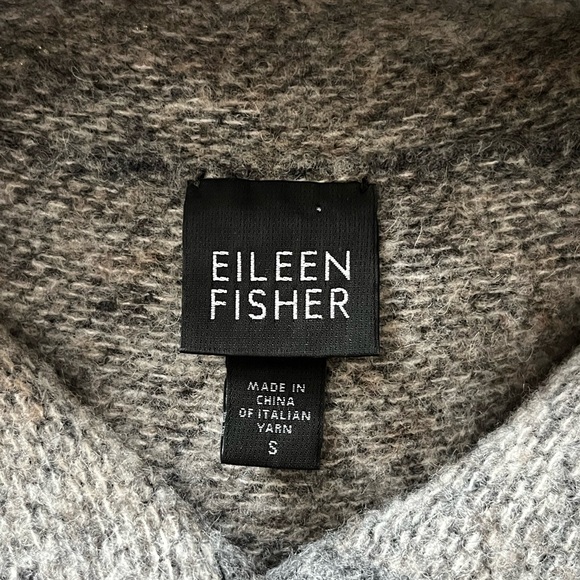 Eileen Fisher Merino Alpaca Sweater - Picture 4 of 5